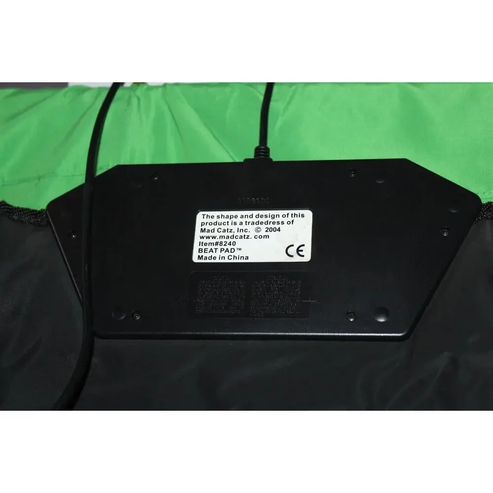 Mad Catz Dance Revolution Mat Beat Pad 8240 PS2 Video Game Controller Attachment